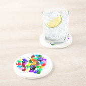 Dessous De Verre En Grès Fraternité mondiale (Côté)
