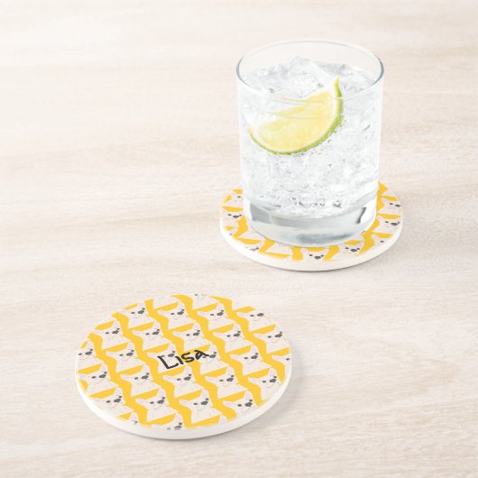 Dessous De Verre En Grès Frenchie Lover (Côté)