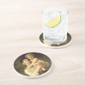 Dessous De Verre En Grès Frère et Sœur de William Adolphe Bouguereau (Côté)