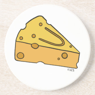 Dessous De Verre En Grès Fromage Mignon Rieur