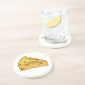 Dessous De Verre En Grès Fromage Mignon Rieur (Côté)