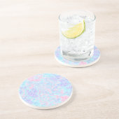 Dessous De Verre En Grès Frottes de bonbons en coton (Côté)