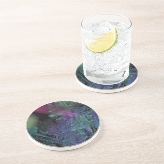 Dessous De Verre En Grès Frustration en couleur (Côté)