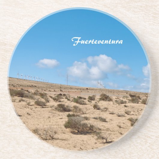 Dessous De Verre En Grès Fuerteventura (Devant)