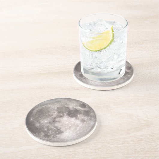 Dessous De Verre En Grès Full Moon (Côté)