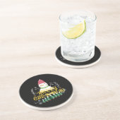 Dessous De Verre En Grès Fun Noël rempli (Côté)