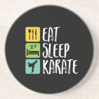 Funky Black Belt Martial Arts Mange Sleep Karate