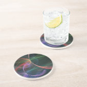Dessous De Verre En Grès Futuriste (Côté)