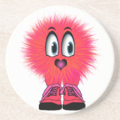 Dessous De Verre En Grès Fuzzy chaud (Devant)