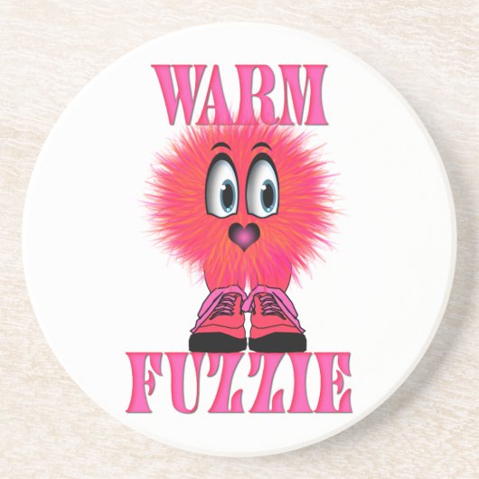 Dessous De Verre En Grès Fuzzy chaud (Devant)