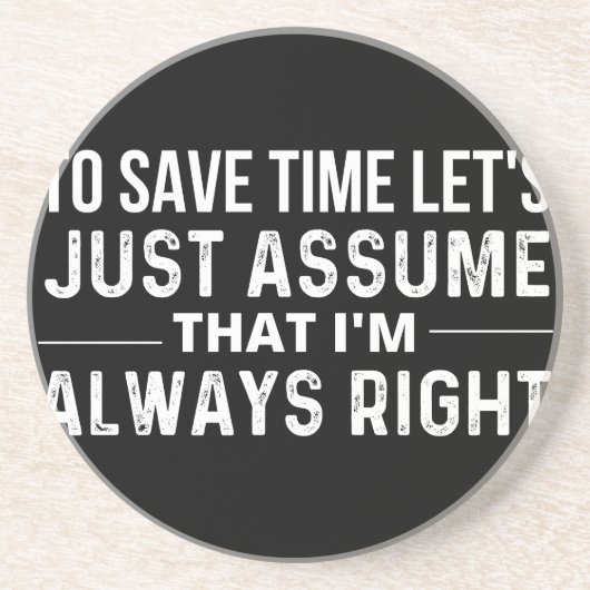 Dessous De Verre En Grès gain de temps (Devant)