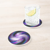 Dessous De Verre En Grès Galaxie (Côté)