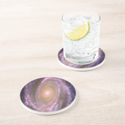 Dessous De Verre En Grès Galaxie spirale M81 (Côté)