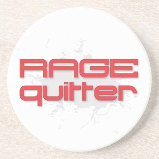 Dessous De Verre En Grès Gamer de renonceur de rage (Devant)