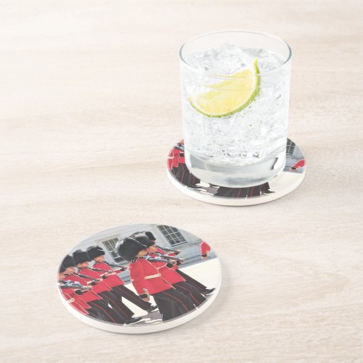 Dessous De Verre En Grès Gardes de Londres (Côté)