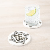 Dessous De Verre En Grès gardien des abeilles (Côté)