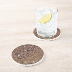 Dessous De Verre En Grès gâteau à la carotte