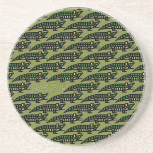Dessous De Verre En Grès "Genuine" ALLIGATOR Coasters