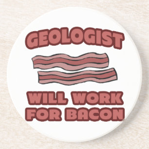 Dessous De Verre En Grès Géologue... Fonctionnera pour Bacon
