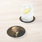 Dessous De Verre En Grès George Washington 1st American President by Stuart (Côté)