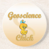 Dessous De Verre En Grès Géoscience Chick (Devant)
