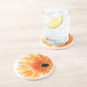 Dessous De Verre En Grès Gerbera Daisy (Côté)