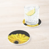 Dessous De Verre En Grès Gerbera Flower (Côté)