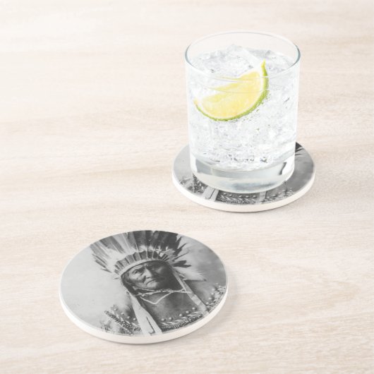 Dessous De Verre En Grès Geronimo (Côté)