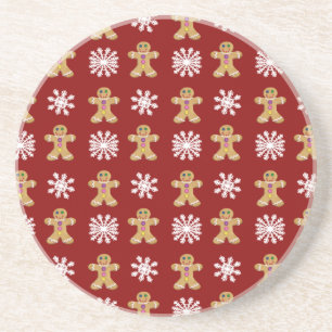 Dessous De Verre En Grès Gingembre et neige