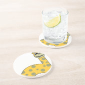 Dessous De Verre En Grès Girafes (Côté)