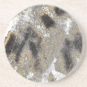 DESSOUS DE VERRE EN GRÈS GIRAFFE (Devant)