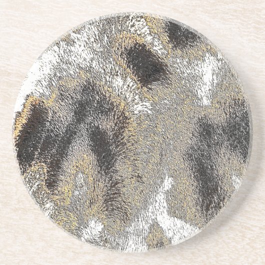 DESSOUS DE VERRE EN GRÈS GIRAFFE (Devant)