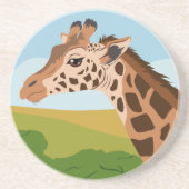 Dessous De Verre En Grès Giraffe (Devant)