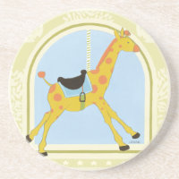 Giraffe de carrousel par Juin Erica Vess