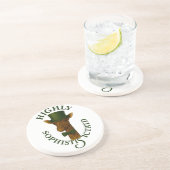 Dessous De Verre En Grès Giraffe sophistiquée (Côté)