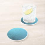 Dessous De Verre En Grès Glaces Water Ice Blue Frost Chic Winter métallc<br><div class="desc">Christmas Season,  Wintertime,  Frozen Water Ice Blue Frost Chic Winter Metallic Solive Style</div>