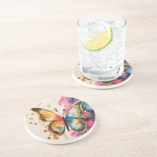 Dessous De Verre En Grès Glacière (Côté)