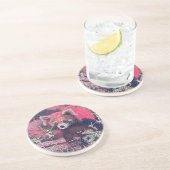 Dessous De Verre En Grès GlitzyAnimal_RedPanda_005 (Côté)