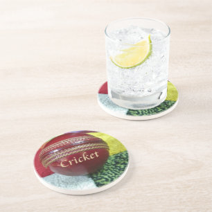 Dessous De Verre En Grès Gloire de boule dure rouge Mug en céramique Cricke