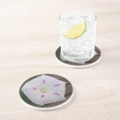 Dessous De Verre En Grès Glory White du matin (Côté)