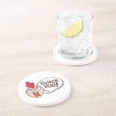 Dessous De Verre En Grès Gloussement vous ! (Côté)