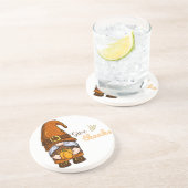 Dessous De Verre En Grès Gnomes mâle rend grâce (Côté)