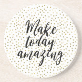 Dessous De Verre En Grès Gold Inspirational Extraordinaire (Devant)