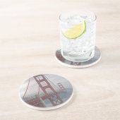 Dessous De Verre En Grès Golden gate bridge en brume (Côté)