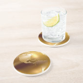 Dessous De Verre En Grès Golden Globe Cosater (Côté)