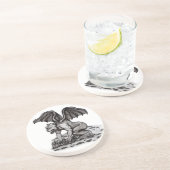 Dessous De Verre En Grès Golem Gargoyle (Côté)