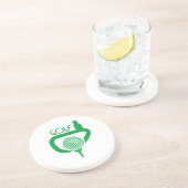 Dessous De Verre En Grès Golf (Côté)