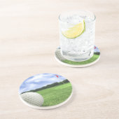 Dessous De Verre En Grès Golf Ball 4 (Côté)