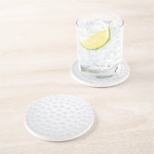 Dessous De Verre En Grès Golf Ball Beverage Coaster (Côté)