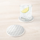 Dessous De Verre En Grès Golf Ball Dimple Design (Côté)